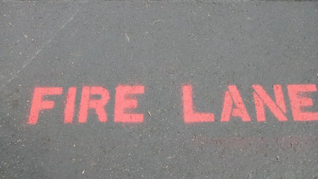fire lane